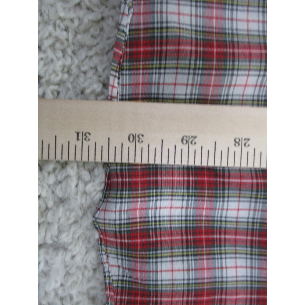 Mcgregor Shirt Mens Large Red Bagpiper Button Plaid Casual Vintage Western 80s - Picture 9 of 10